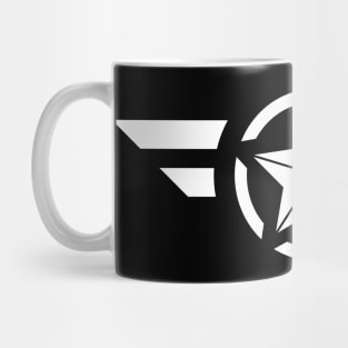 White Star Wings Emblem Logo Mug